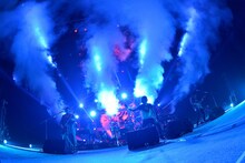 「flumpool 7th tour 2016『WHAT ABOUT EGGS?』」の様子。