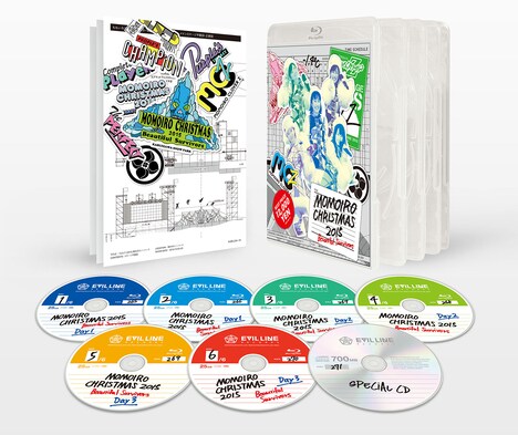 「ももいろクリスマス2015 ～Beautiful Survivors～」Blu-ray展開イメージ