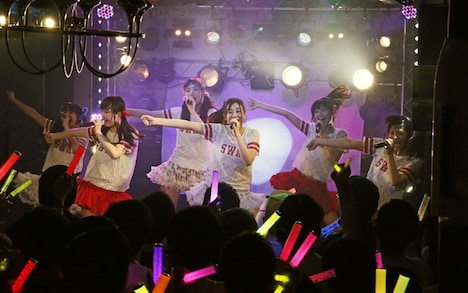 ベースボールガールズ復活記念ライブの様子。（写真提供：Mastard Records）