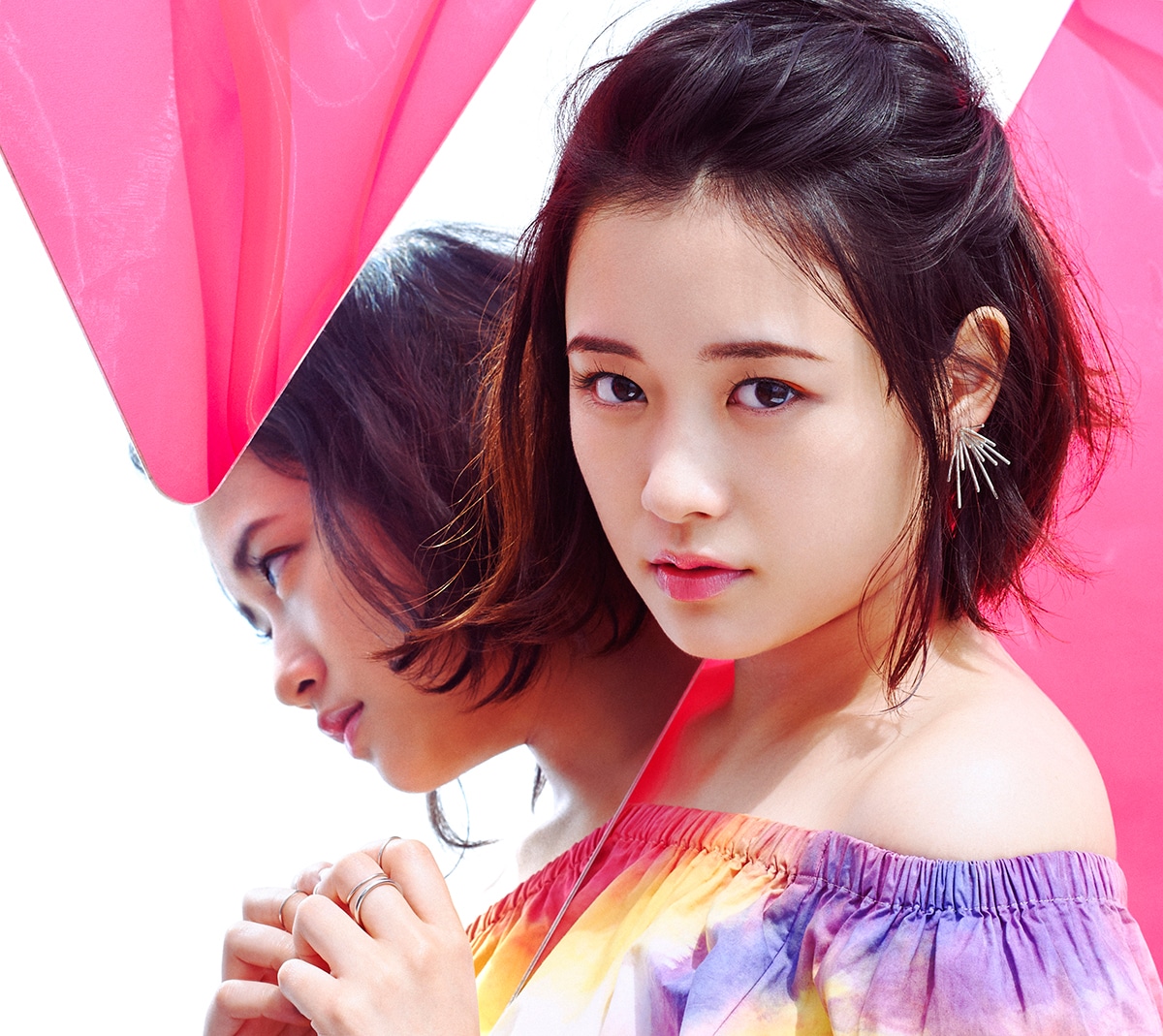 大原櫻子「V」初回限定“ミラクルミラー盤”ジャケット