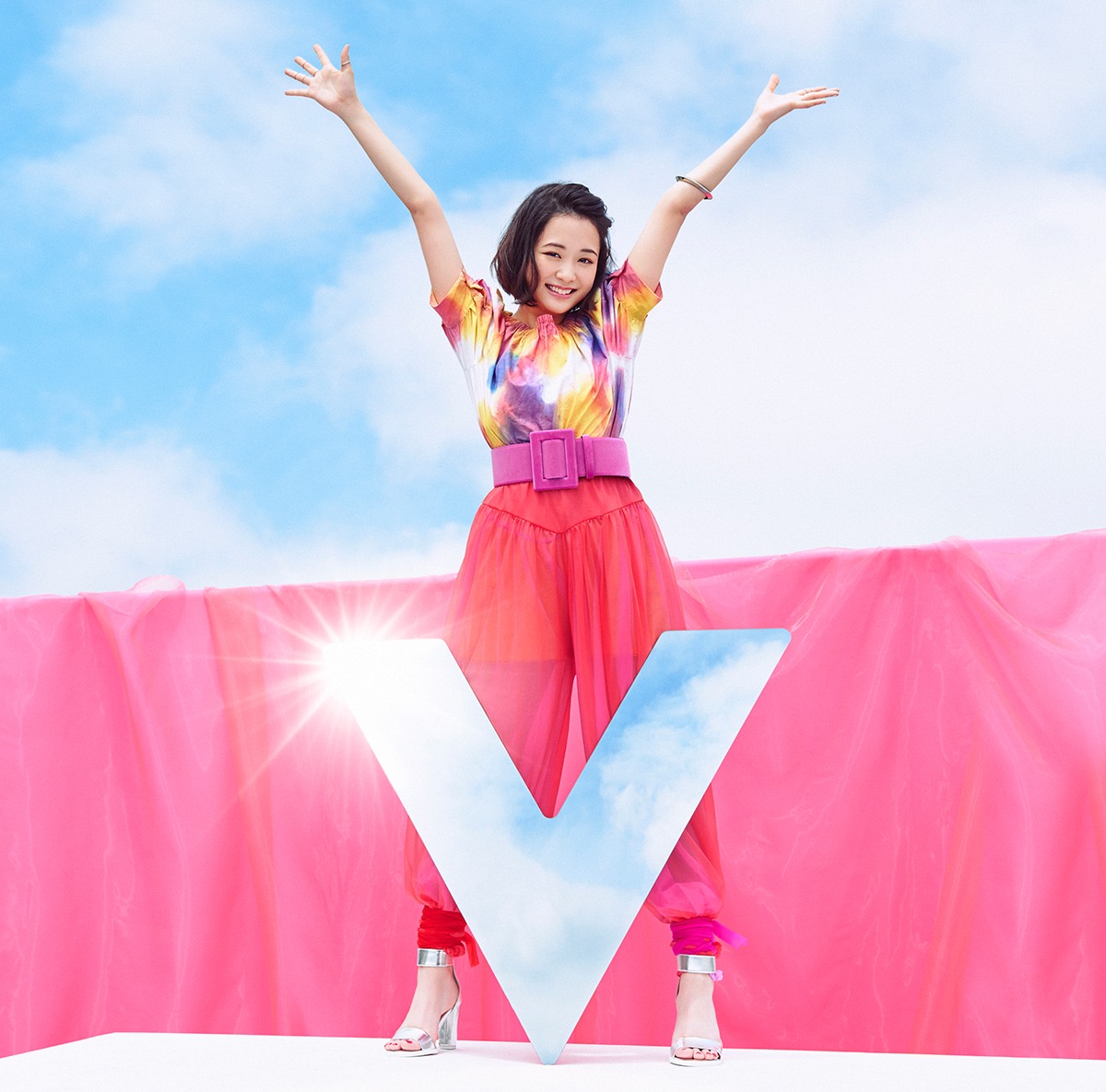 大原櫻子「V」通常“VIVA盤”ジャケット