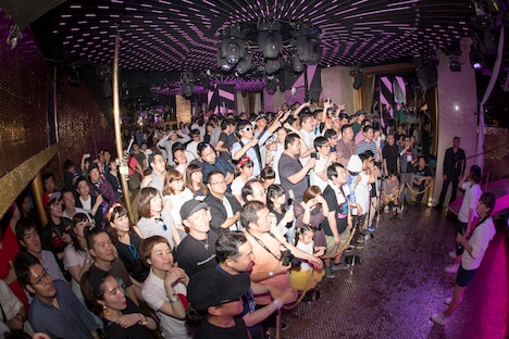 「Dancing Again」リリースイベントの様子。 (photo by KOSUKE USIZIMA(MAVERICKWORKS))