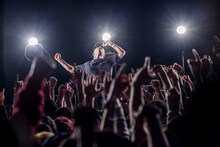 THA BLUE HERB「THA BLUE HERB tha BOSS『IN THE NAME OF HIPHOP』RELEASE TOUR」東京・LIQUIDROOM公演の様子。