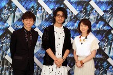 左より渡部建（アンジャッシュ）、斎藤工、森高千里。 (c)フジテレビ