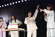 東京・AKB48劇場にて行われた「AKB48 45thシングル選抜総選挙」の速報発表の様子。(c)AKS