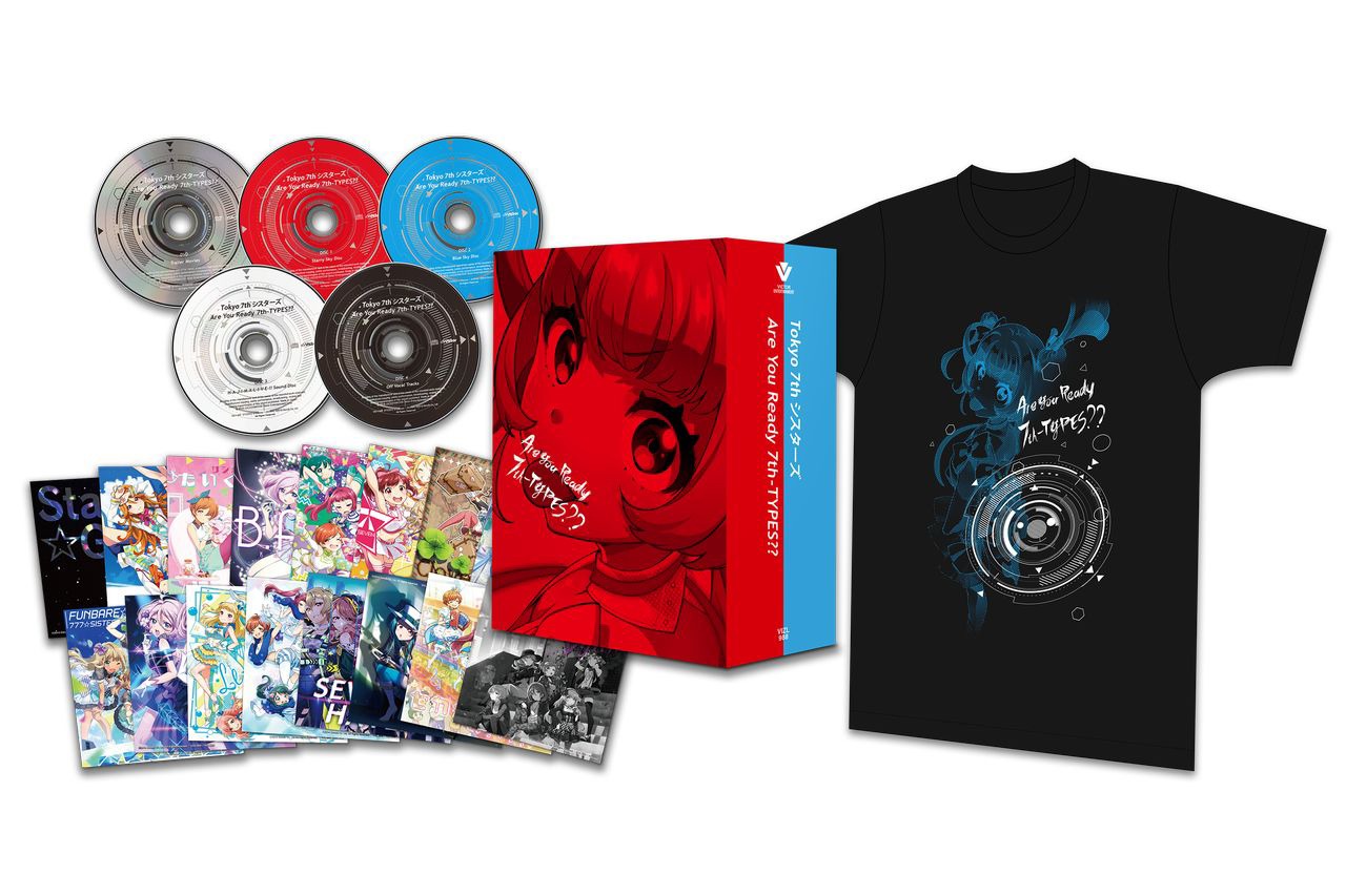 Tokyo 7th シスターズ「Are You Ready 7th-TYPES??」プレミアムボックス展開図