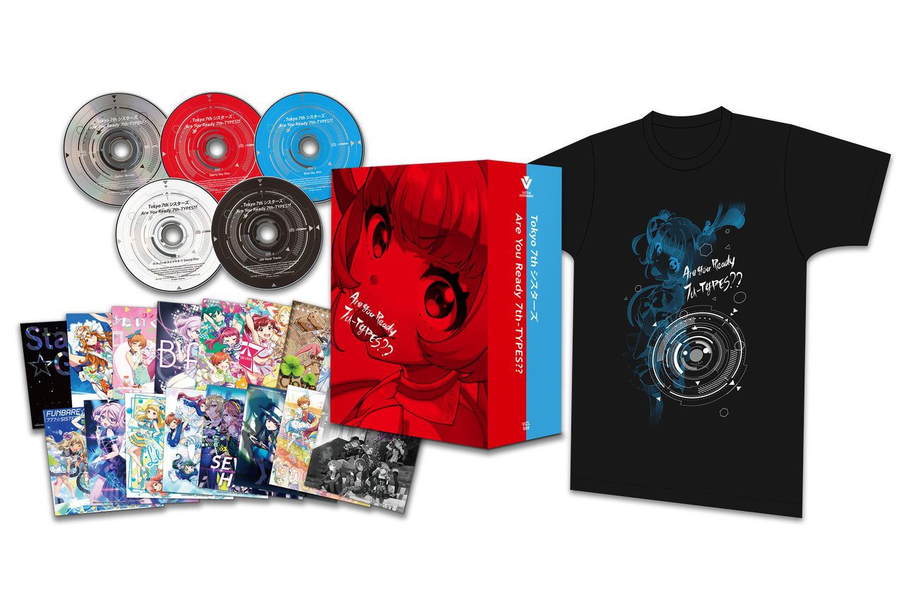 Tokyo 7th シスターズ「Are You Ready 7th-TYPES??」プレミアムボックス展開図