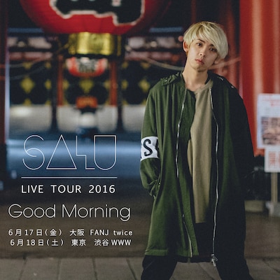 「SALU LIVE TOUR 2016 "Good Morning"」フライヤー画像