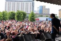 ロンドン「MCM LONDON COMIC CON」に出演した天月-あまつき-。（写真提供：キングレコード）