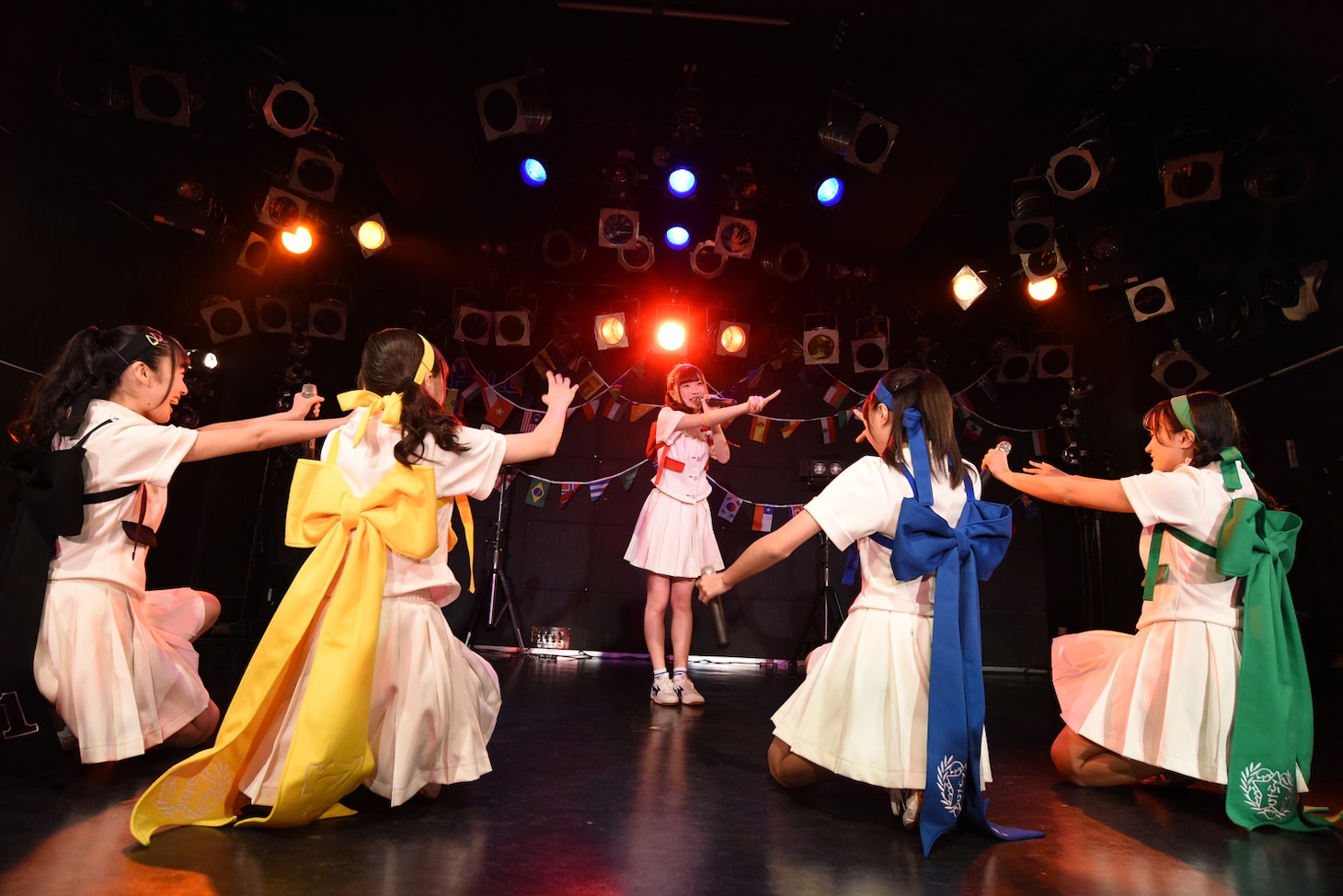 ぷちぱすぽ☆1stワンマンライブの様子。
