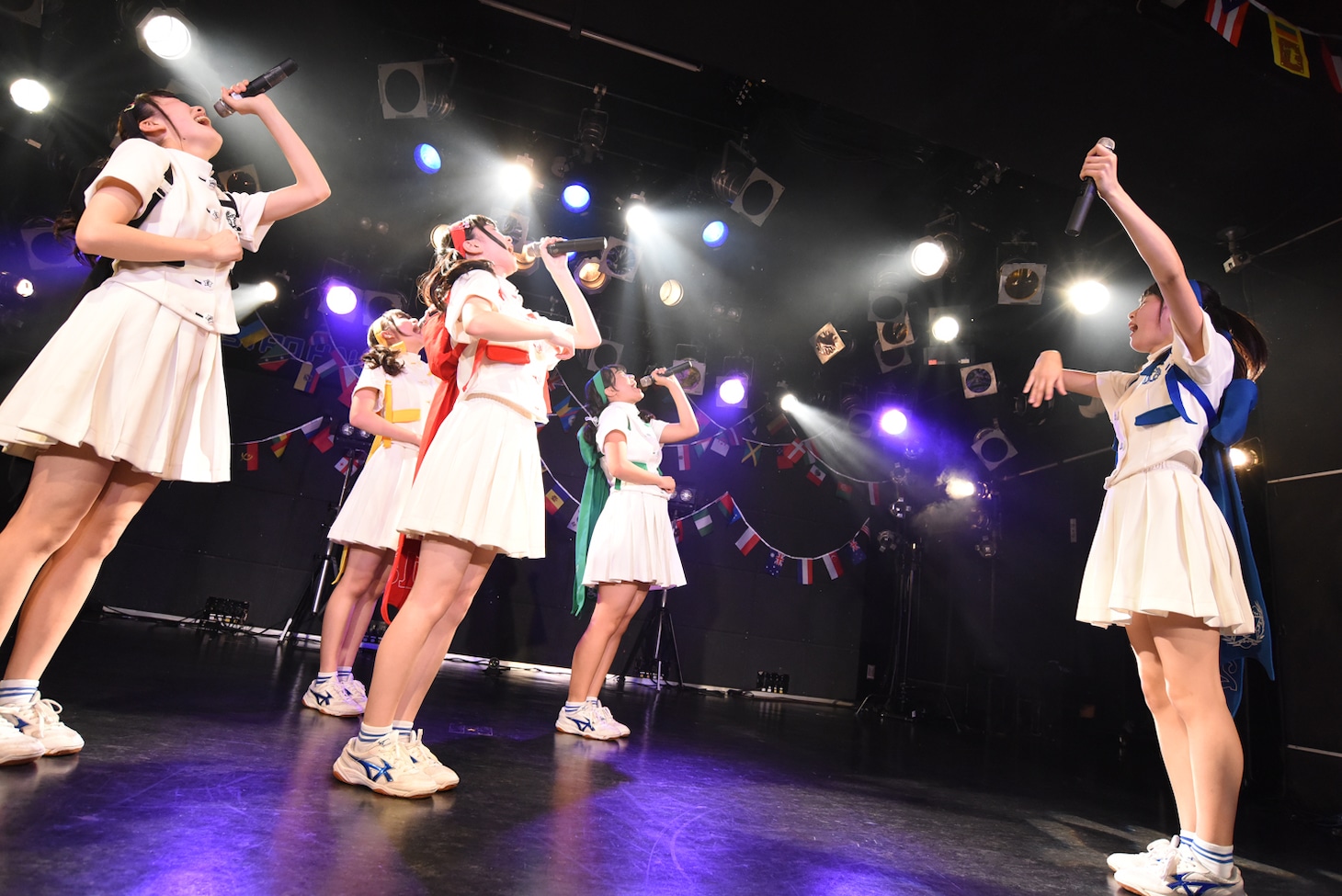 ぷちぱすぽ☆1stワンマンライブの様子。