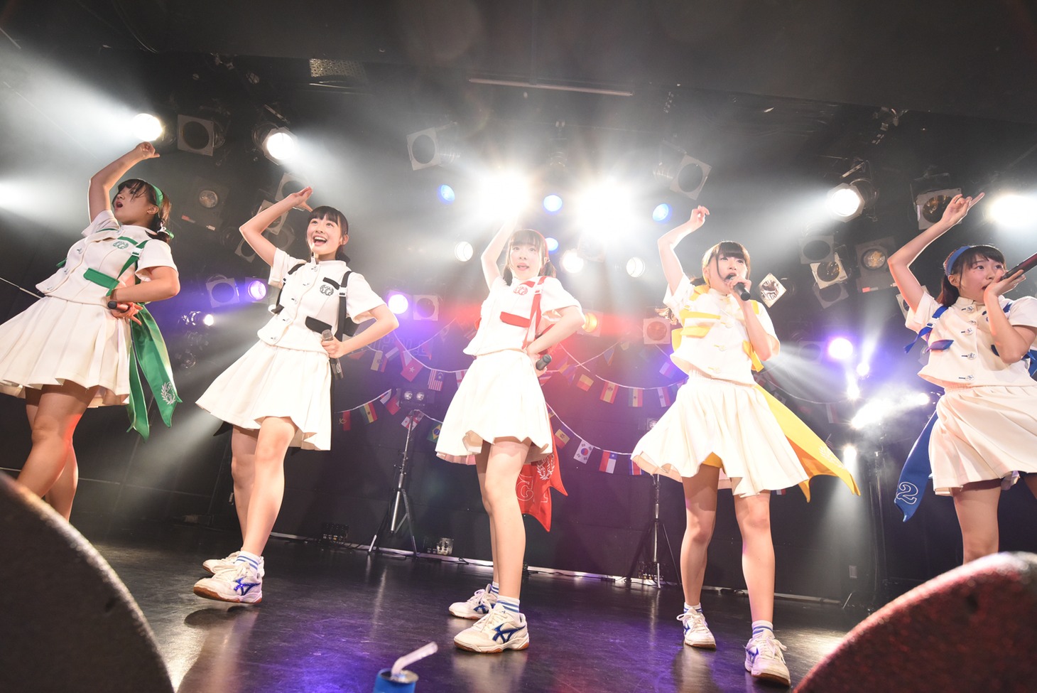 ぷちぱすぽ☆1stワンマンライブの様子。