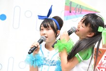 同点決勝になってしまった辻野かなみ（左）と吉川ひより（右）。