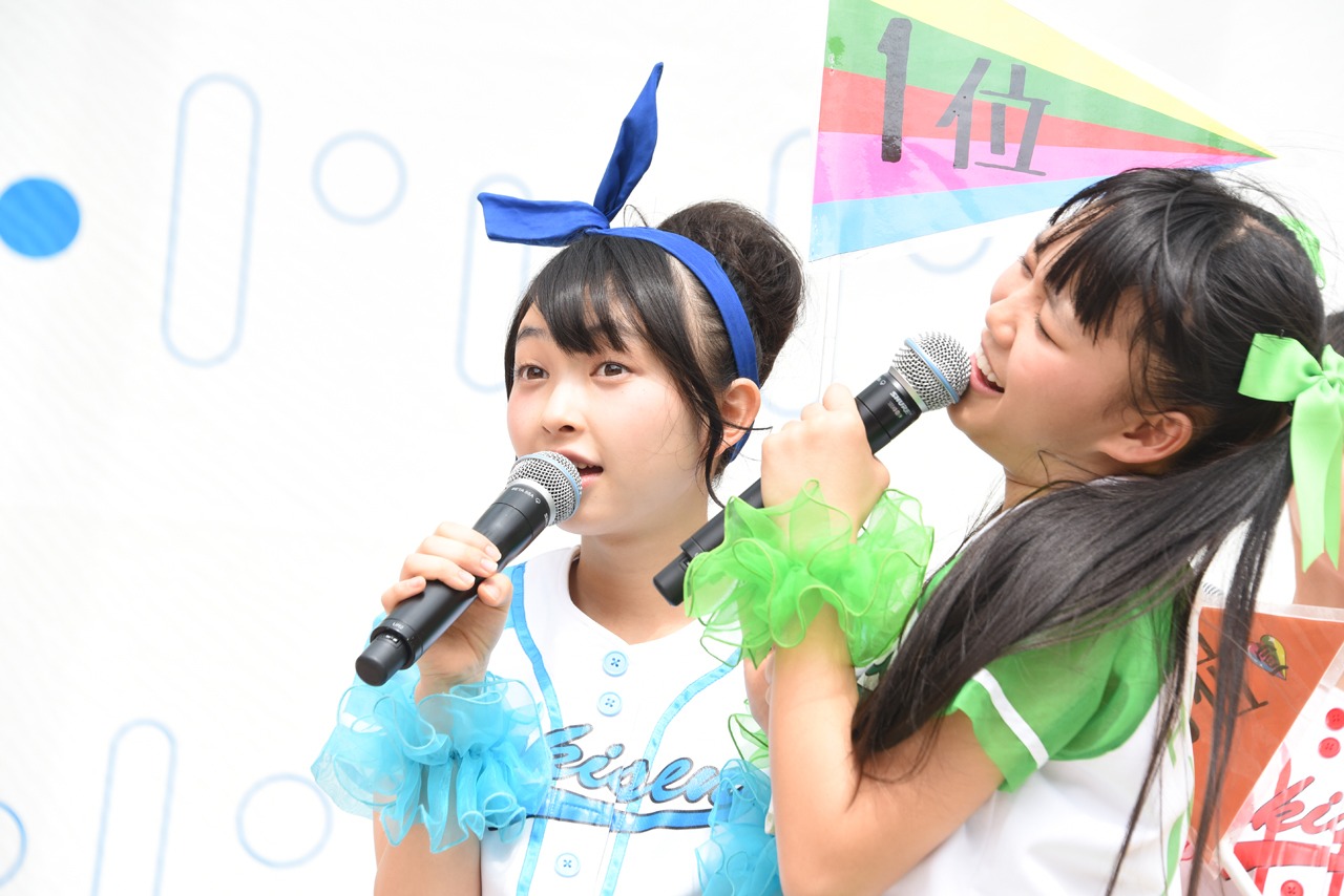 同点決勝になってしまった辻野かなみ（左）と吉川ひより（右）。