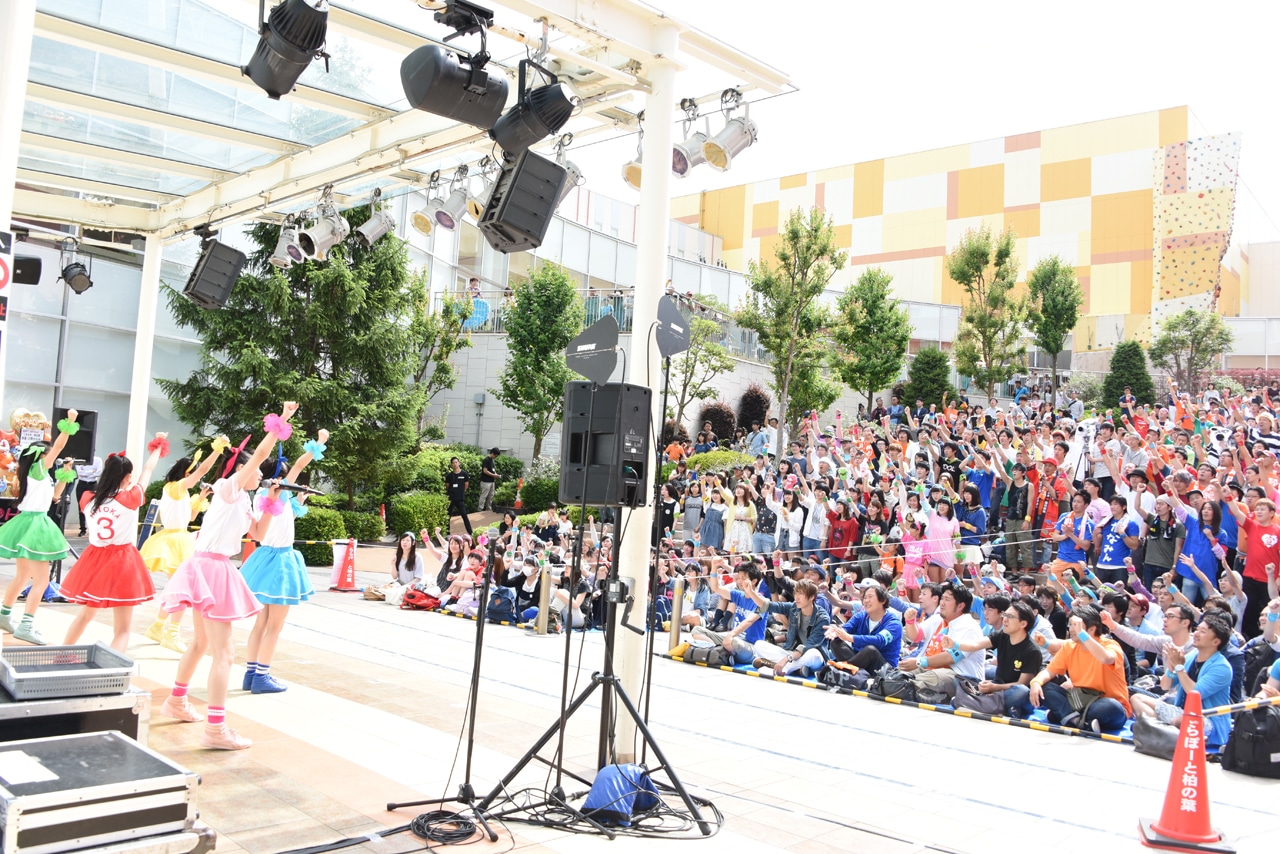 「ときめき▽宣伝部～3rd SEASON～『むてきなツアー』」最終公演の様子。