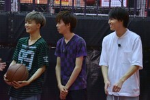 左からタクヤ、リョウガ、タカシ。