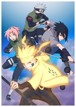 テレビアニメ「NARUTO-ナルト- 疾風伝」キービジュアル ©岸本斉史 スコット / 集英社・テレビ東京・ぴえろ