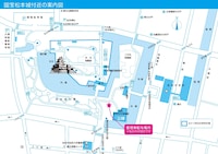 「コブクロ フリーライブ in 松本城」の整理券配布場所。