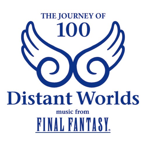 「Distant Worlds: music from FINAL FANTASY THE JOURNEY OF 100」ロゴ