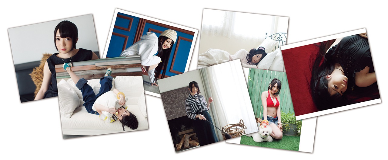 Ray「Little Trip」初回限定盤付属フォトブックのサンプル。