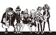 nowiseeメンバーイラスト