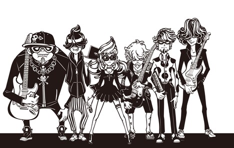 nowiseeメンバーイラスト