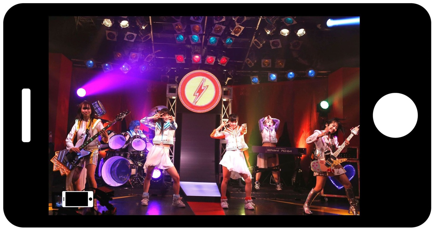 Gacharic Spin「シャキシャキして!!」ミュージックビデオのワンシーン。