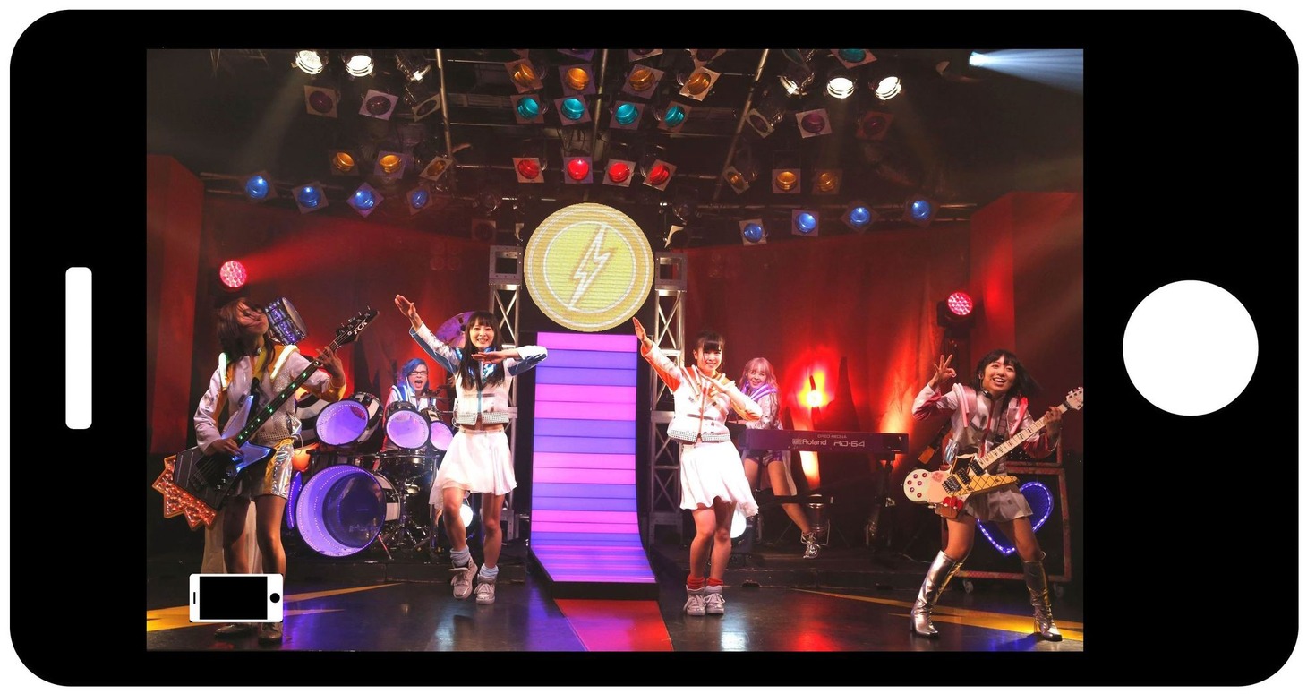 Gacharic Spin「シャキシャキして!!」ミュージックビデオのワンシーン。