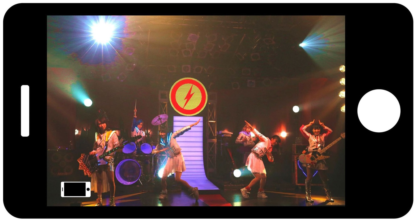 Gacharic Spin「シャキシャキして!!」ミュージックビデオのワンシーン。