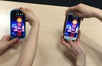 Gacharic Spin「シャキシャキして!!」MV視聴実演映像のワンシーン。