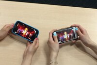 Gacharic Spin「シャキシャキして!!」MV視聴実演映像のワンシーン。