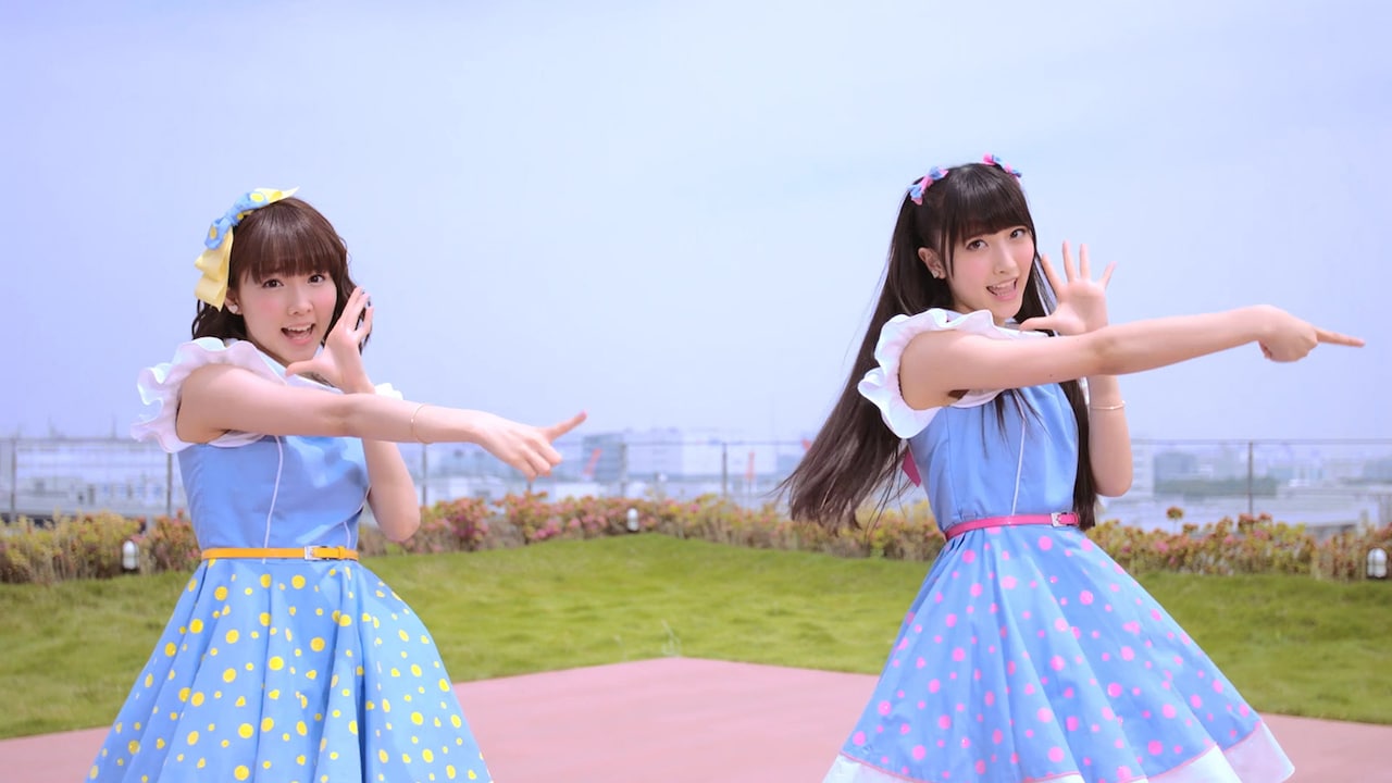 every▼ing!「DREAM FLIGHT」ミュージックビデオのワンシーン。