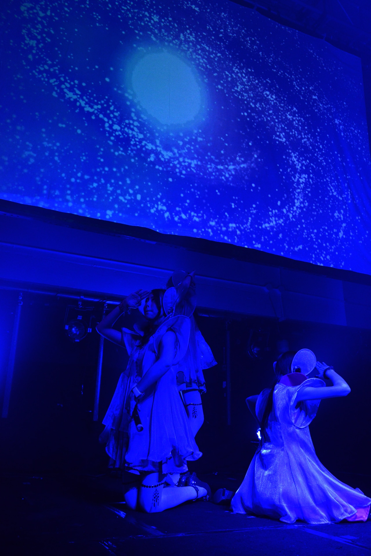 Cupitronワンマンライブ「Galaxy Party ver2.0.0」の様子。