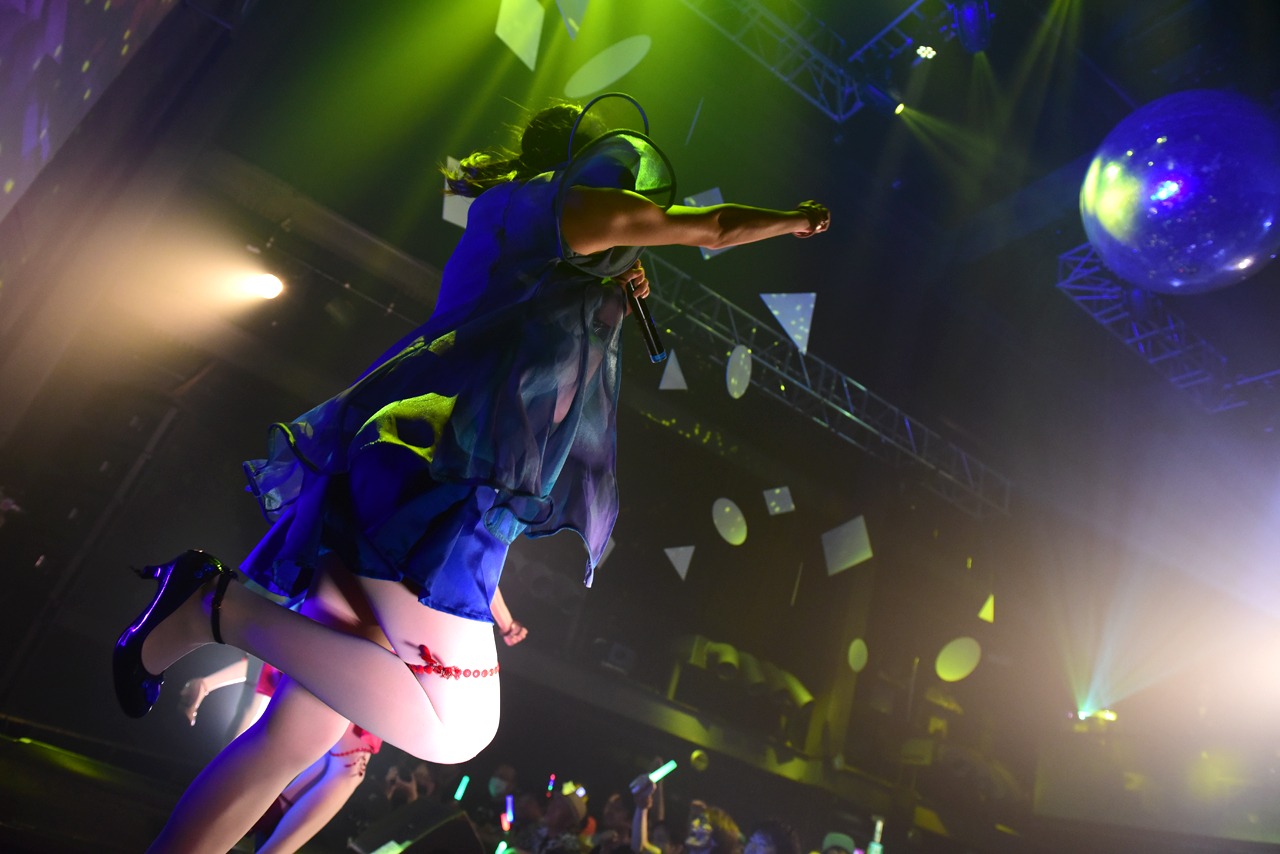 Cupitronワンマンライブ「Galaxy Party ver2.0.0」の様子。