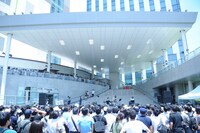 藤原さくらフリーライブの様子。