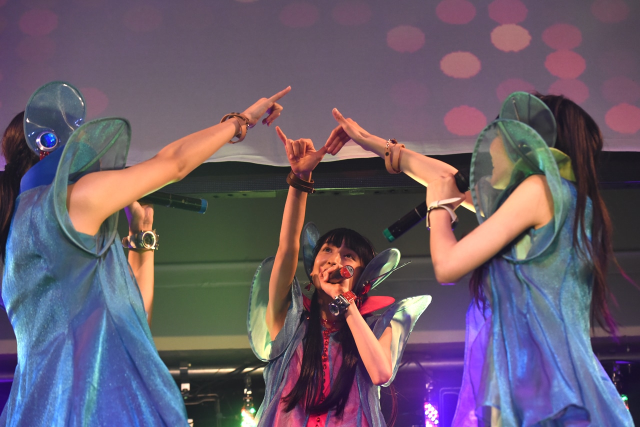 Cupitronワンマンライブ「Galaxy Party ver2.0.0」の様子。