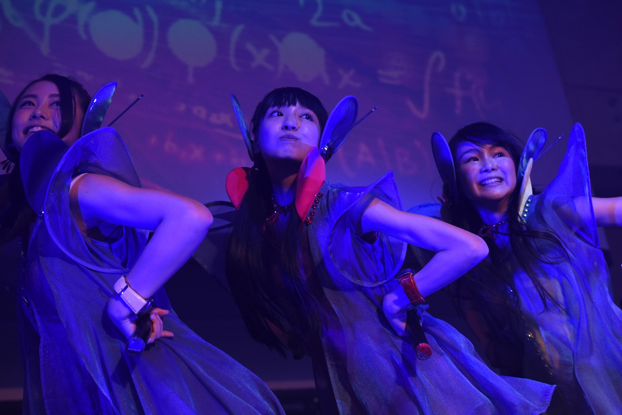 Cupitronワンマンライブ「Galaxy Party ver2.0.0」の様子。