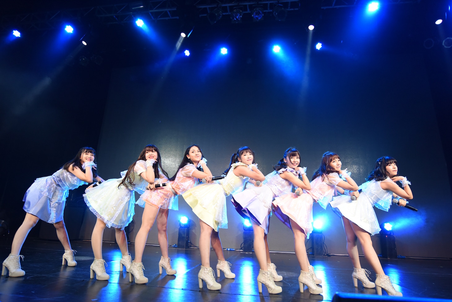ATFによるライブの様子。
