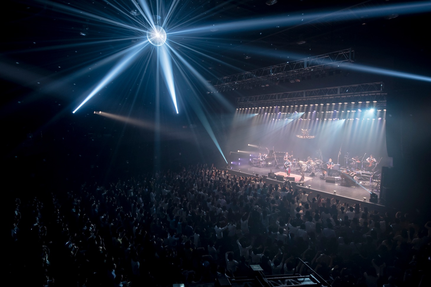 「SPACE SHOWER TV“LIVE with YOU”～森山直太朗～ supported by uP!!!」の様子。 （撮影：釘野孝宏）