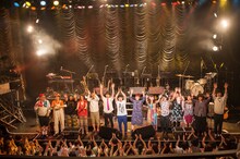 堂島孝平楽団「VERY VERY YES」2日目の様子。（撮影：Ohagi）