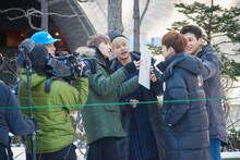 「プロジェクトVIXX～宇宙からの侵略者たち～」収録現場の様子。