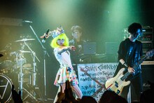 J.M.（0.8秒と衝撃。）と上田剛士。（撮影：浜野カズシ）