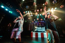 サイプレス上野とRYUZO。（撮影：高田梓）