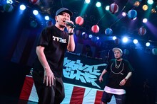 サイプレス上野とANI。（撮影：高田梓）