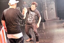 サイプレス上野とロベルト吉野（撮影：高田梓）