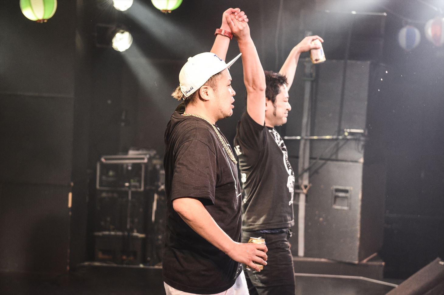 サイプレス上野とロベルト吉野（撮影：高田梓）