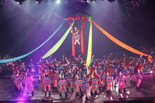 「HKT48 春のライブツアー ～サシコ・ド・ソレイユ2016～」の様子。(c)AKS