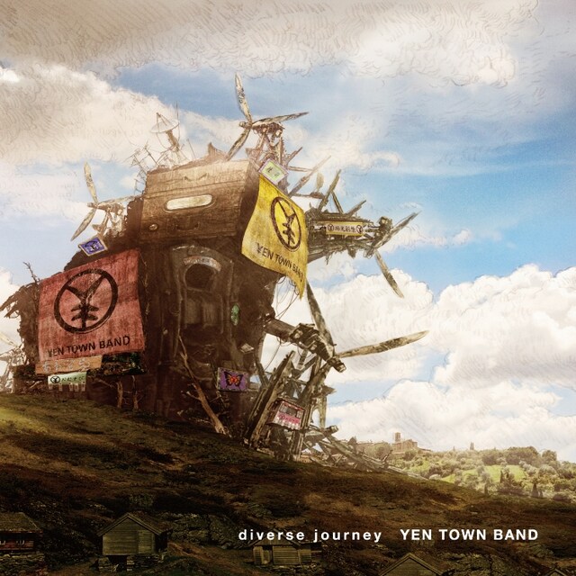 YEN TOWN BAND「diverse journey」通常盤ジャケット