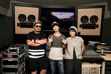 （左から）RED RICE（湘南乃風）、ハジ→、CICO（BENNIE K）。