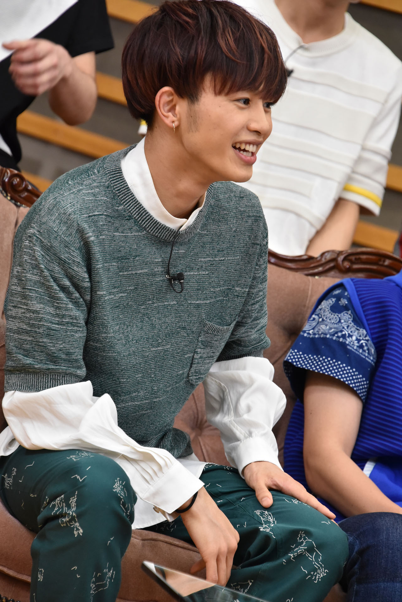 初回収録時のタクヤ。